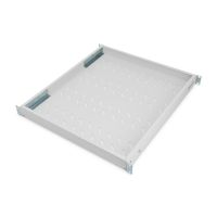 DIGITUS Fachboden mit variablen Befestigungsschienen zum Festeinbau in 483 mm (19")-Schränke