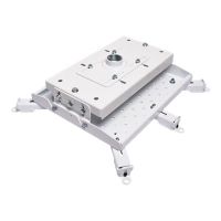 Chief Heavy Duty Universal Projector Mount - White - Befestigungskit (Deckenmontage)