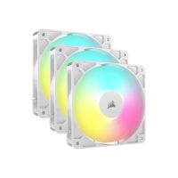 Corsair RS120 ARGB Triple Pack - Gehäuselüfter - 120 mm - weiß (Packung mit 3)