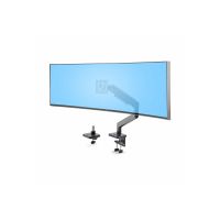 StarTech.com Monitor Desk Mount For 49" Ultrawide Curved Screen, Max 44lb - Befestigungskit (Federarm, Schwenkarm, Basis, VESA-Halterung, C-Klemme Montage 10-80 mm, Tüllenmontage 10 - 35 mm)