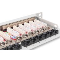 DIGITUS CAT 6A, Klasse EA High Density Patch Panel, geschirmt