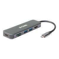 D-Link DUB-2327 - Dockingstation - USB-C / Thunderbolt