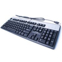 HP 434821-087, Volle Größe (100%), Kabelgebunden, USB, Schwarz, Silber
