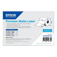Epson Premium - Matt - permanenter Acrylklebstoff - 76 x 127 mm 5760 Etikett(en) (6 Rolle(n)