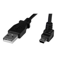 StarTech.com 1m USB auf Mini USB Anschlusskabel 90° gewinkelt - USB A zu Mini B Kabel - 1 x USB A (St)