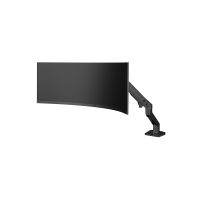 Ergotron HX - Befestigungskit (Gelenkarm) - Konstante Krafttechnologie - für Curved LCD-Display - für extrem tiefe gewölbte Bildschirme - mattschwarz - Bildschirmgröße: bis zu 144,8 cm (bis zu 57 Zoll)