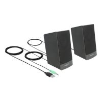 Delock Lautsprecher - für PC - 3 Watt (Gesamt)