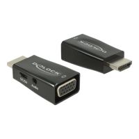 Delock Adapter HDMI-A Stecker > VGA Buchse mit