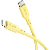 Goobay 77742, 1,5 m, USB C, USB C, USB 2.0, 0,48 Gbit/s, Gelb