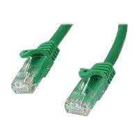 StarTech.com 2m CAT6 Ethernet Cable, 10 Gigabit Snagless RJ45 650MHz 100W PoE Patch Cord, CAT 6 10GbE UTP Network Cable w/Strain Relief, Green, Wiring is UL Certified/TIA - Category 6 - 24AWG (N6PATC2MGN)