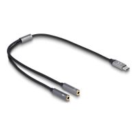 Delock Adapter USB-C auf Klinkenstecker - USB-C