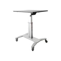 StarTech.com Startech Mobiler Sitz-/Steh-Arbeitsplatz mit 80cm Arbeitsfläche
