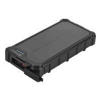 SANDBERG Active - Solar-Powerbank - 10000 mAh - 37 Wh - 22.5 Watt - 3 A - PD/PPS - 2 Ausgabeanschlussstellen (USB, USB-C)