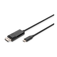 DIGITUS USB Typ C <=> DisplayPort Bidirektionales Adapterkabel