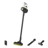 Kärcher VC 4, 2-in-1-Stabstaubsauger, Beutellos, Schwarz, Gelb, Rechteckig, Trocken, HEPA