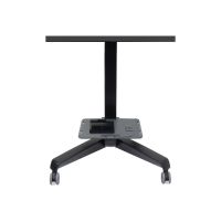 Ergotron Neo-Flex Mobile MediaCenter VHD - Wagen - Konstante Krafttechnologie - für LCD-Display - Kapazität 22,7 - 40,8 kg - Aluminium, Stahl, ABS-Kunststoff, Zinklegierung, Glasgefülltes Nylon - Schwarz - Bildschirmgröße: 94-190.5 cm (37"-75")