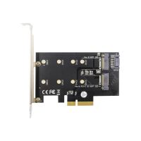 DIGITUS M.2 NGFF / NVMe SSD PCI Express 3.0 (x4) Add-On Karte