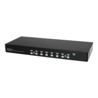 StarTech.com 8 Port 1U Rackmount USB KVM Switch Kit with OSD and Cables - Rack mount KVM - VGA KVM Switch - 8 Port KVM Switch (SV831DUSBUK)