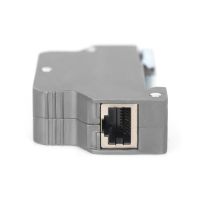 DIGITUS PoE Überspannungsschutz (RJ45), DIN-Schienenmontage, Indoor