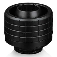 Thermal Grizzly DeltaMate Fitting, Anpassung, Messing, Gummi, EPDM, Schwarz, 1/4", Stecker, Flüssigkühlung