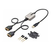 StarTech.com StarTech 60cm 2-Port USB auf Seriell Adapter, COM-Retention, FTDI - Kabel USB / seriell - USB (M)