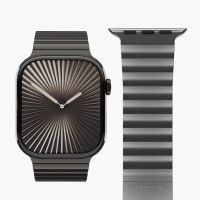 Vonmählen Link Bracelet Pro, Gurt, Smartwatch, Grau, Apple, Apple Watch, Edelstahl