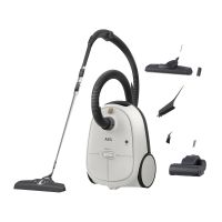 AEG Power Solutions AEG AB61H6SW, 850 W, Zylinder-Vakuum, Trocken, Staubbeutel, 3,5 l, Allergy Plus, HEPA