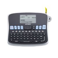 Dymo LabelManager 360D Professionelles Beschriftungsgerät | Etikettiergerät mit QWERTZ Tastatur | Einfache Textbearbeitung | für D1 Etiketten in 691219 mm Breite, QWERTZ, D1, Wärmeübertragung, 180 x 180 DPI, 12 mm/sek, Kabelgebunden