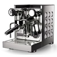 Rocket Milano Rocket Espresso Milano Appartamento TCA, Espressomaschine, 1,8 l, Gemahlener Kaffee, 1200 W, Schwarz, Edelstahl