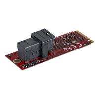 StarTech.com Startech U.2 (SFF-8643) auf M.2 PCI Express 3.0 x4 Adapterkarte für 2,5" U.2 NVMe SSD - Schnittstellenadapter - 2.5" (6.4 cm)