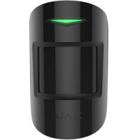 Ajax Systems Ajax MotionProtect, Wand, Drinnen, Schwarz, AES, IP50, Passiver Infrarot-Sensor (PIR)