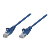 Intellinet Network Patch Cable, Cat6, 0.25m, Blue, Copper, S/FTP, LSOH / LSZH, PVC, RJ45, Gold Plated Contacts, Snagless, Booted, Lifetime Warranty, Polybag - Patch-Kabel - RJ-45 (M)