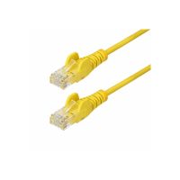 StarTech.com 2.5m Yellow Slim CAT6 Ethernet Cable, Snagless, 28AWG, LSZH - Patch-Kabel - RJ-45 (M)