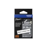 Brother HSe-261E - Schwarz auf Weiß - Rolle (3,1 cm x 1,5 m)