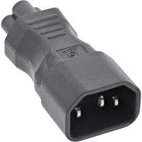 InLine Netzadapter IEC 60320 C14 / C5 - 3pol Kaltgeräte / Notebook