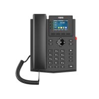 Fanvil X303W, IP-Telefon, Schwarz, Kabelgebundenes Mobilteil, Tisch/Wand, Linux, Im Band, Außerhalb des Bandes, SIP-Info