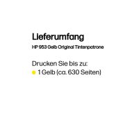 HP 953 - 9 ml - Gelb - original - Blisterverpackung