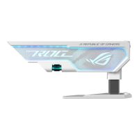 ASUS ROG Herculx XH01 - Kartenhalter - weiß