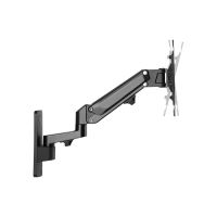 DIGITUS Universelle Monitor-Wandhalterung mit Gasdruckfeder und Schwenkarm