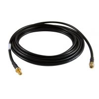 ALLNET ANT-CAB-SMAM-SMAM-2400, 2,4 m, LMR-195, SMA(m), SMA(m), Schwarz