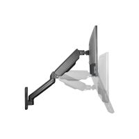 DIGITUS Universelle Monitor-Wandhalterung mit Gasdruckfeder und Schwenkarm