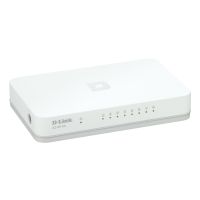 D-Link GO-SW-8G/E, Unmanaged, Gigabit Ethernet (10/100/1000), Vollduplex