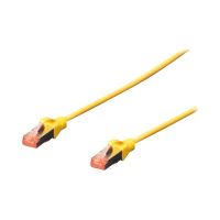 DIGITUS CAT 6 S/FTP Patchkabel, 0,5 m, Gelb