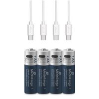 MEDIARANGE MRBAT161, Wiederaufladbarer Akku, AA, Lithium-Ion (Li-Ion), 1,5 V, 4 Stück(e), 1400 mAh