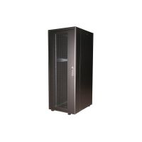 ROLINE Basic - Schrank Netzwerkschrank - Glas Tür, 800x1000 WxD - RAL 9005, Jet Black - 42HE - 48.3 cm (19")