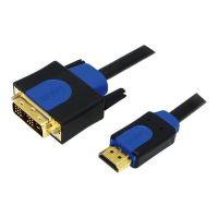 LogiLink Adapterkabel - HDMI männlich zu DVI-D