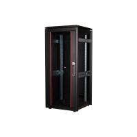 ROLINE Pro - Schrank Netzwerkschrank - mit Glastür, 800 x 800 mm (B x T)