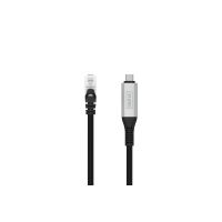 DIGITUS USB-C - RJ45 Ethernet Kabel, 1Gbit/s, 2m