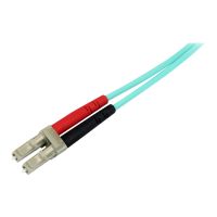 StarTech.com Startech 1 m LC auf LC OM4 Multimode Glasfaserkabel, LWL Patchkabel - Netzwerkkabel - LC Multi-Mode (M)
