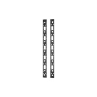 APC Rack-Zubehörkanal (vertikal) - Schwarz - 42HE (Packung mit 2)